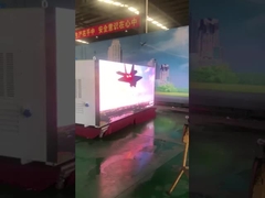 P4 모바일 LED 화면 3면 모바일 디지털 광고판