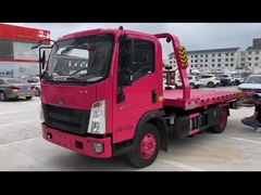 SINOTRUK HOWO 4x2 3-5 톤 평면 가벼운 직무 파괴 류 트럭 도로 구출 복구 차량